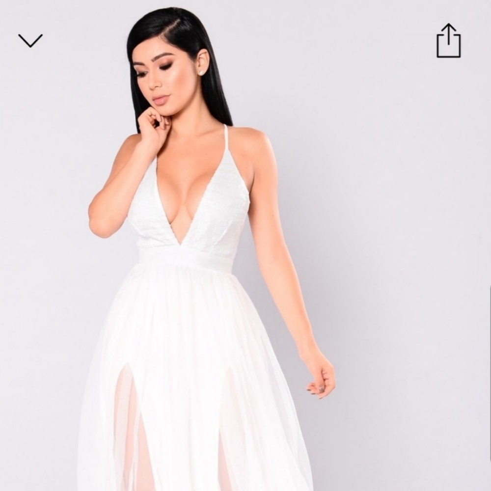 White dress